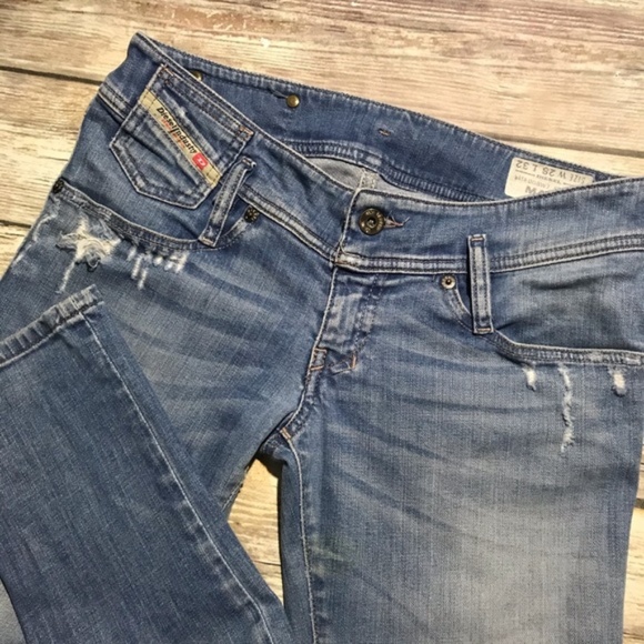 Diesel Denim - Diesel Jeans Matic Slim Tapered 28 Skinny 008W7 